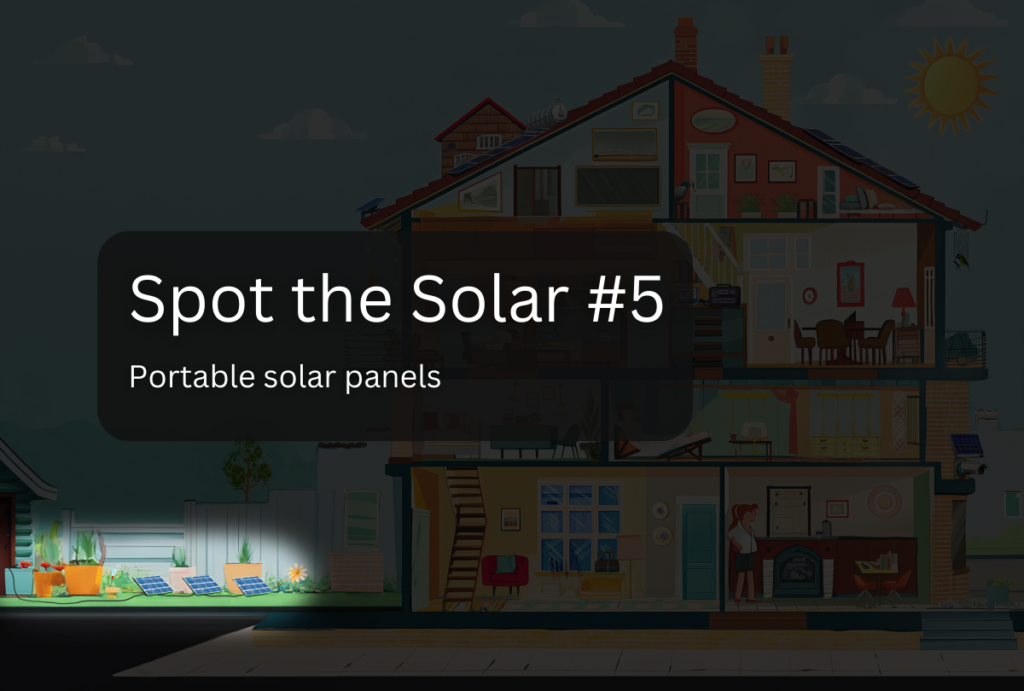 spot the solar #5: portable solar panels 