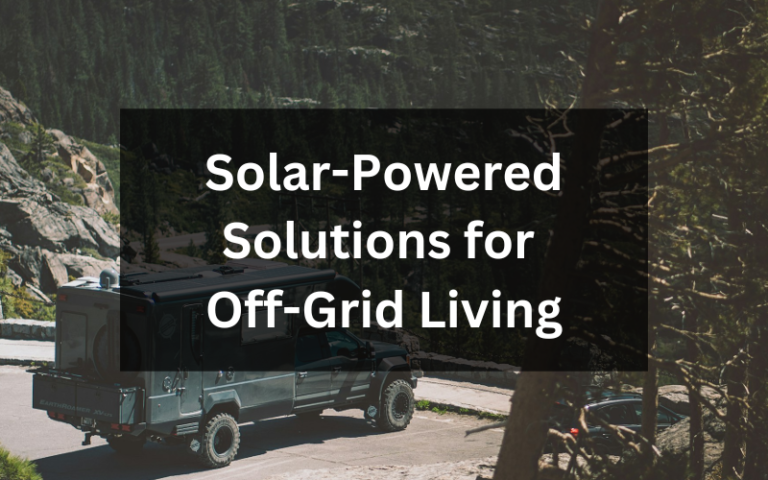 off grid living and solar power