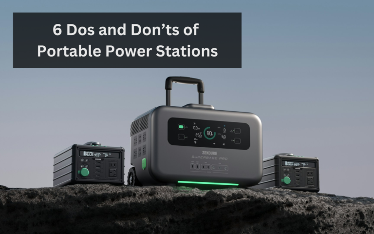 portable power station dos and don'ts
