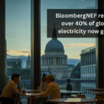 Bloomberg report: over 40% of global electricity now green