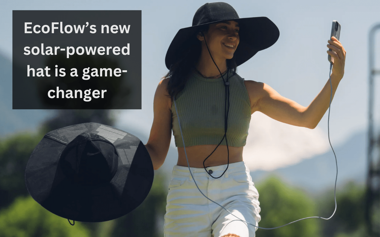 Read more about the article The new EcoFlow Power Hat is next-level wearable solar power